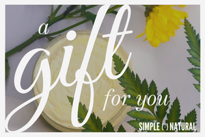 Gift Cards - Simple Dot Natural 